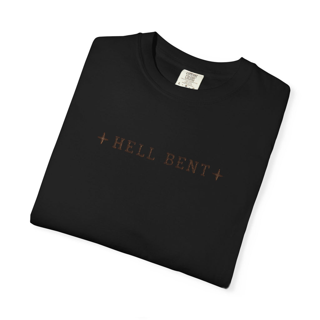 Hell Bent Skeleton Cowboy Tee