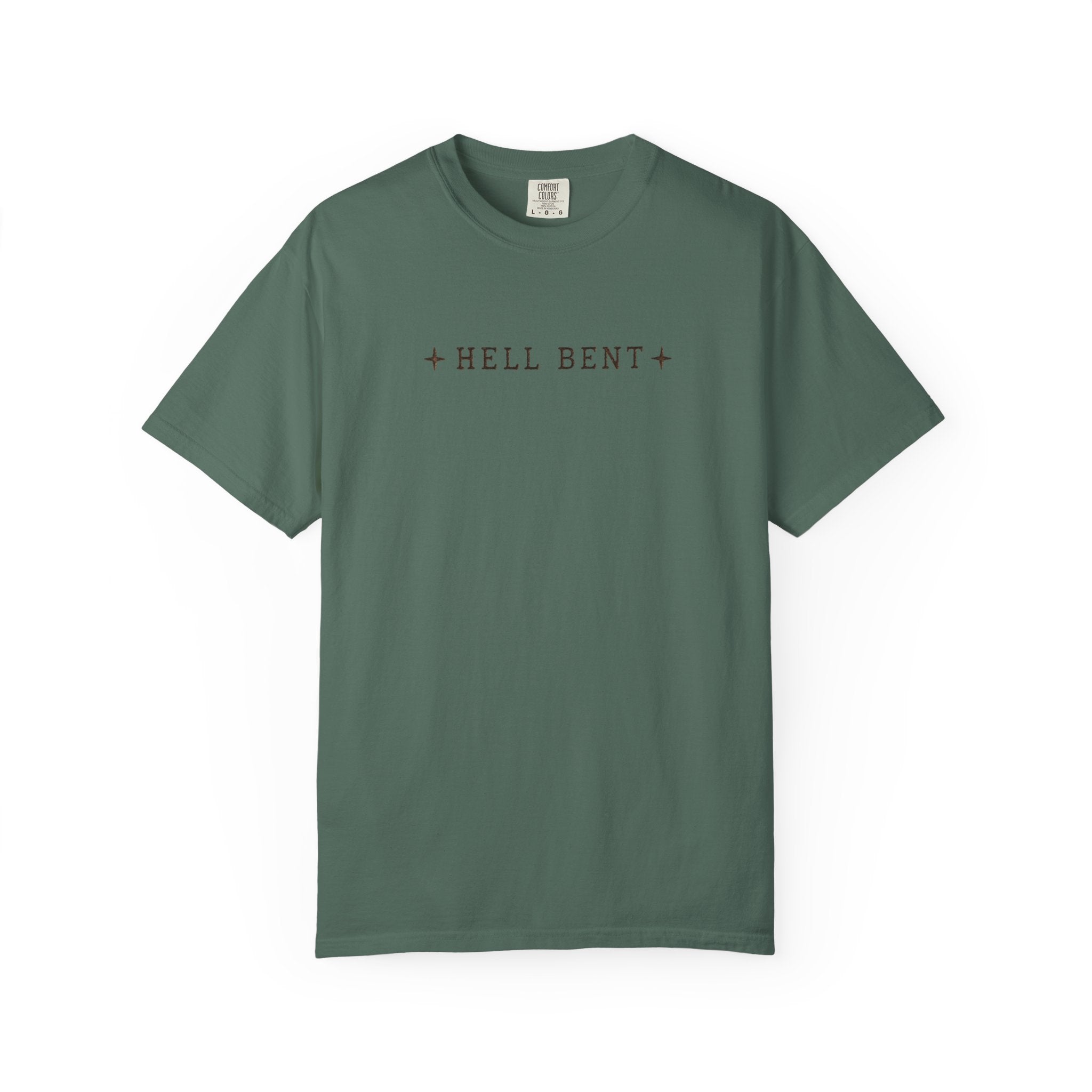 Hell Bent Skeleton Cowboy Tee