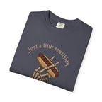 Gothic T-Shirt Hot Dog Cigarette Smoking Skeleton