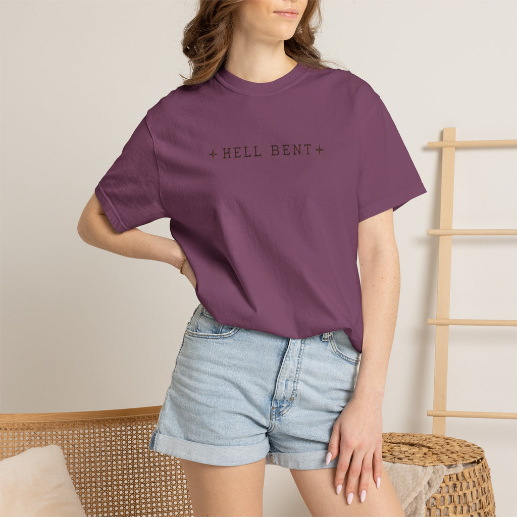 Hell Bent Skeleton Cowboy Tee