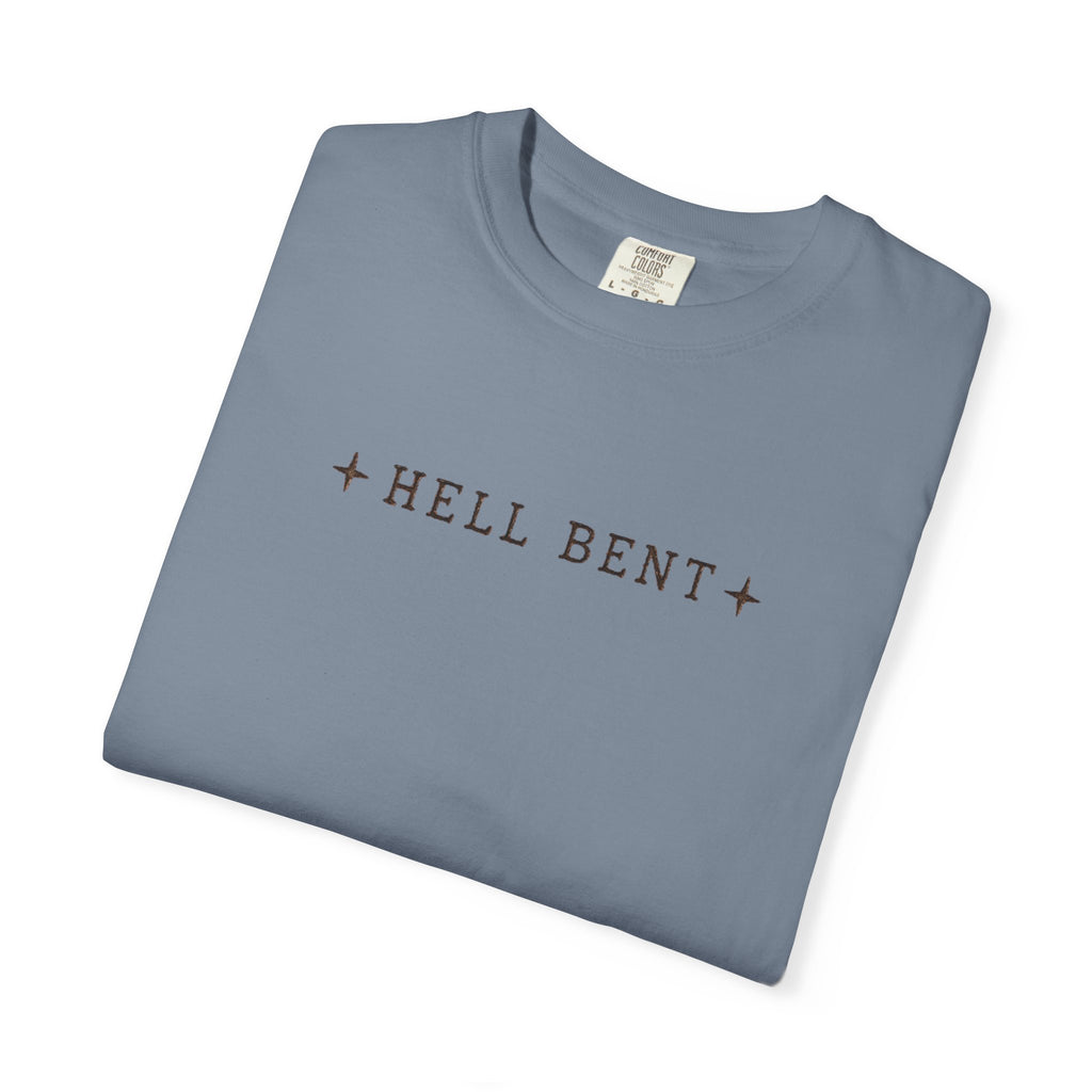 Hell Bent Skeleton Cowboy Tee