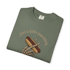 Gothic T-Shirt Hot Dog Cigarette Smoking Skeleton