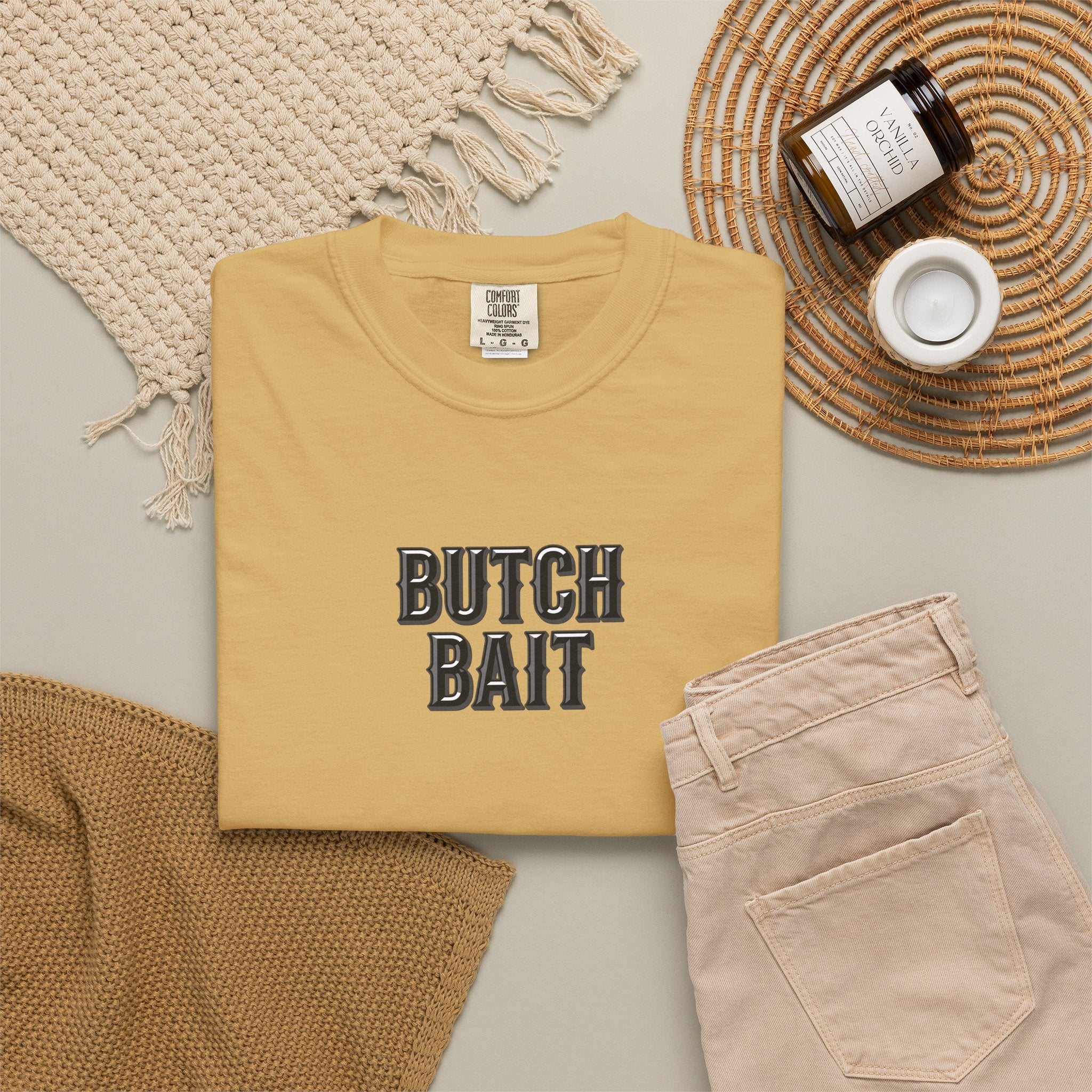Butch Bait T-Shirt  | lesbian pride sapphic tattoo flash