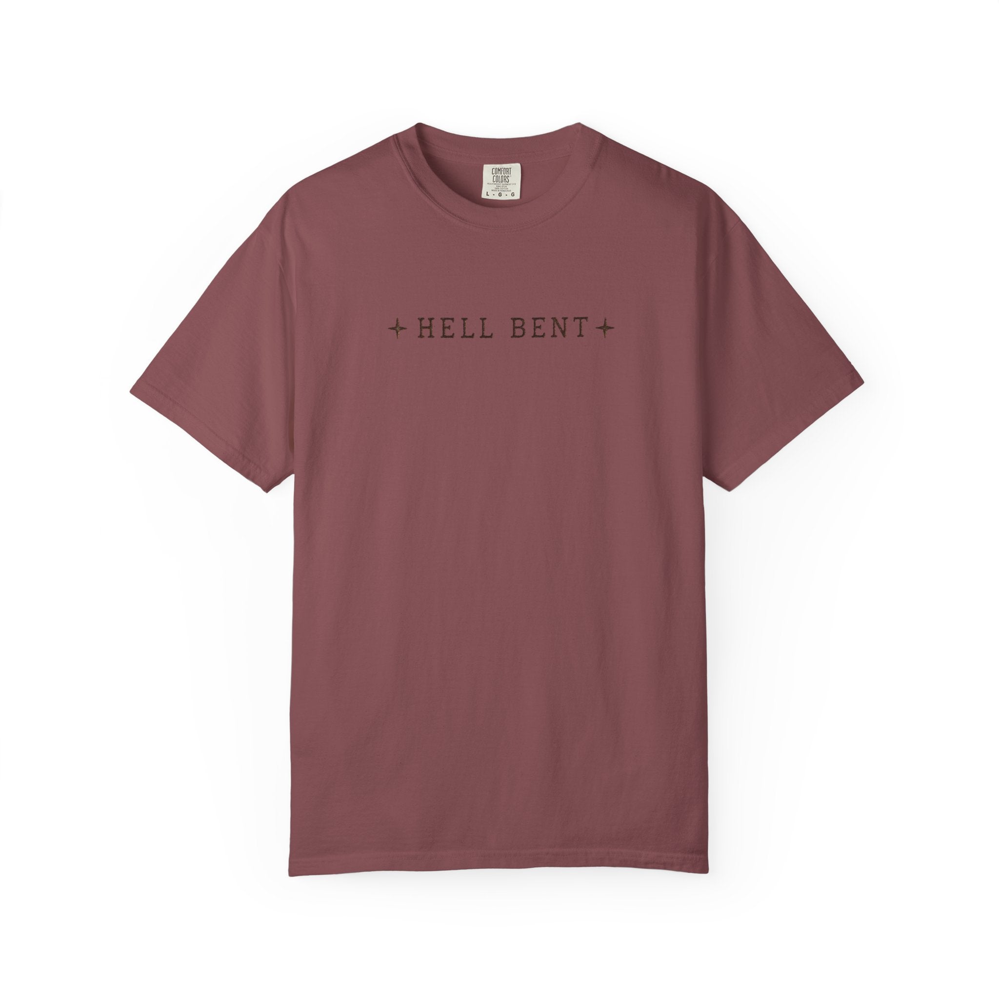 Hell Bent Skeleton Cowboy Tee