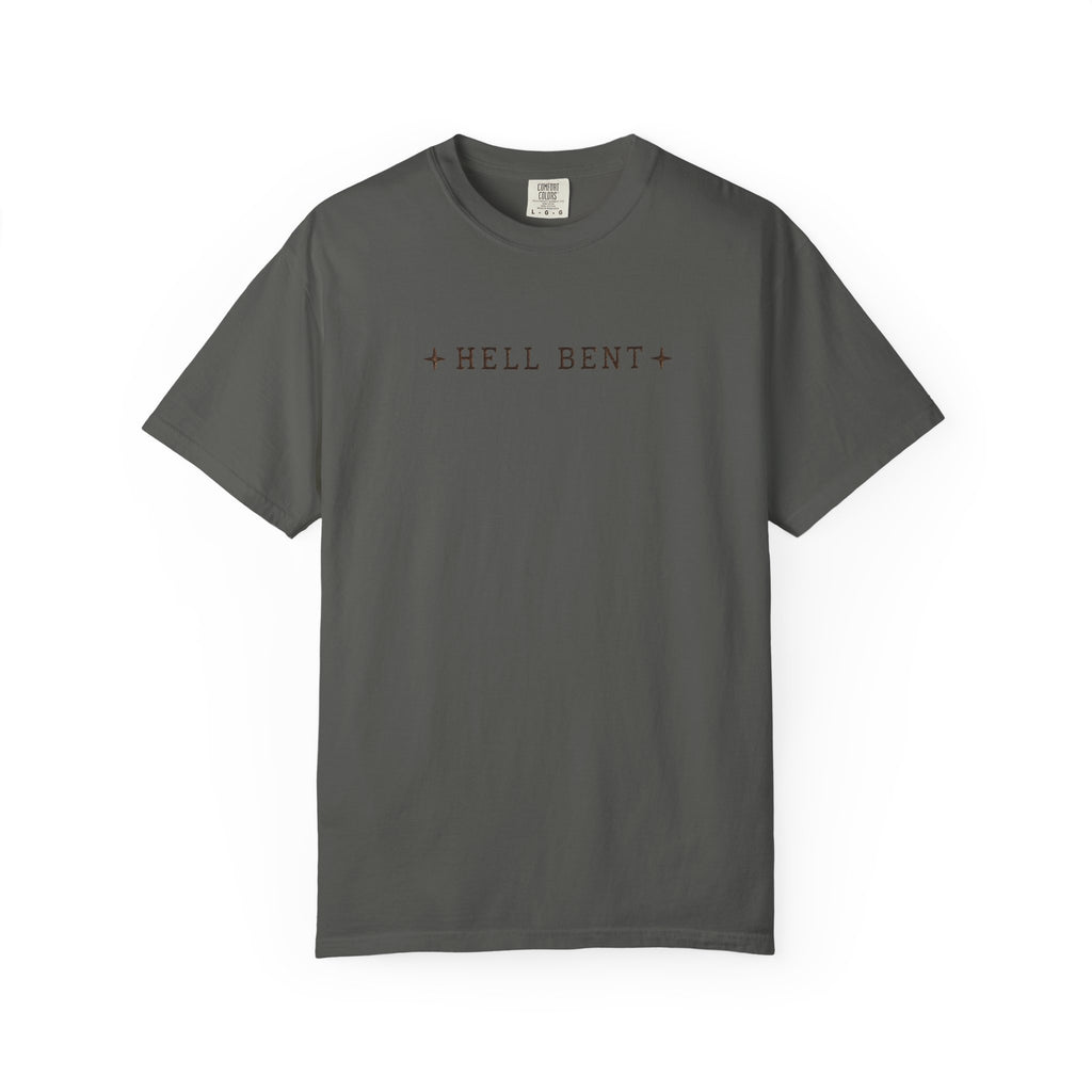 Hell Bent Skeleton Cowboy Tee