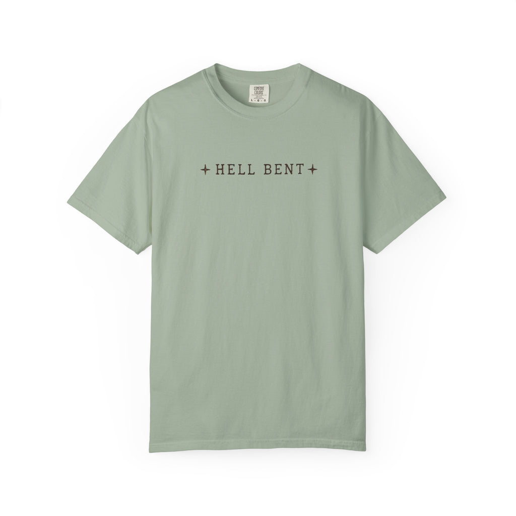 Hell Bent Skeleton Cowboy Tee