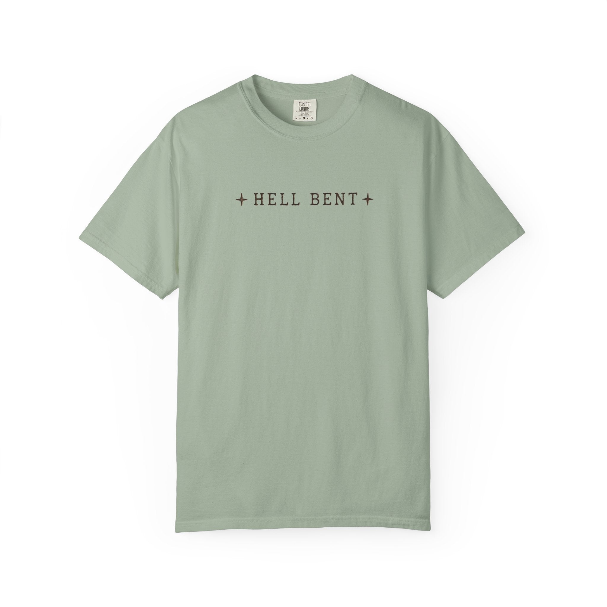 Hell Bent Skeleton Cowboy Tee