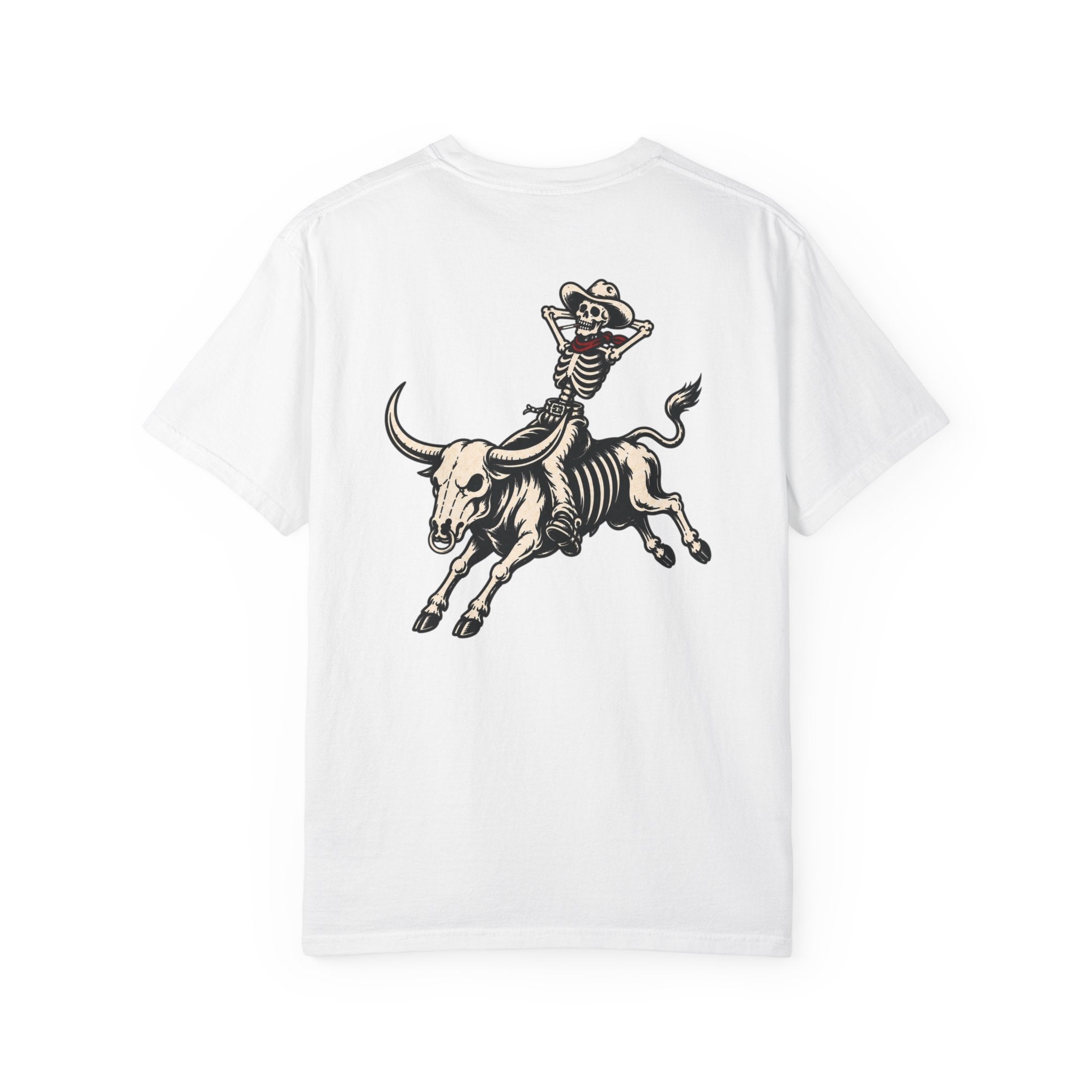 Hell Bent Skeleton Cowboy Tee