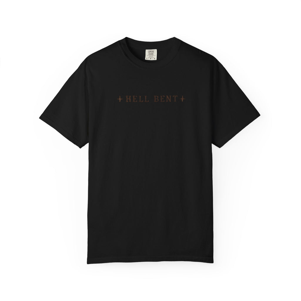 Hell Bent Skeleton Cowboy Tee