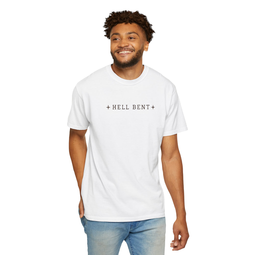 Hell Bent Skeleton Cowboy Tee