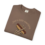 Gothic T-Shirt Hot Dog Cigarette Smoking Skeleton
