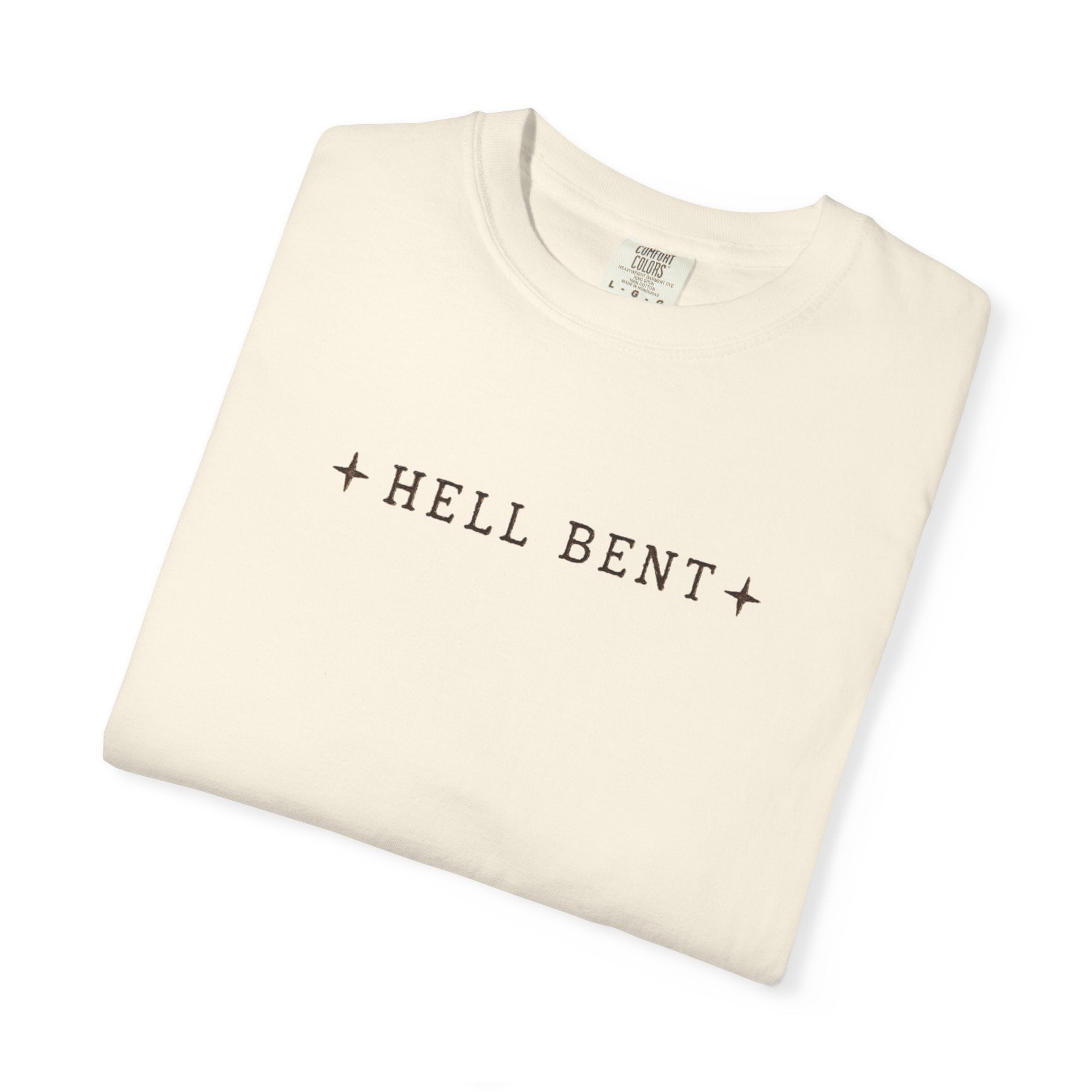 Hell Bent Skeleton Cowboy Tee
