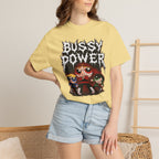 BUSSY POWER -- gothic pride tee shirt