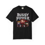 BUSSY POWER -- gothic pride tee shirt