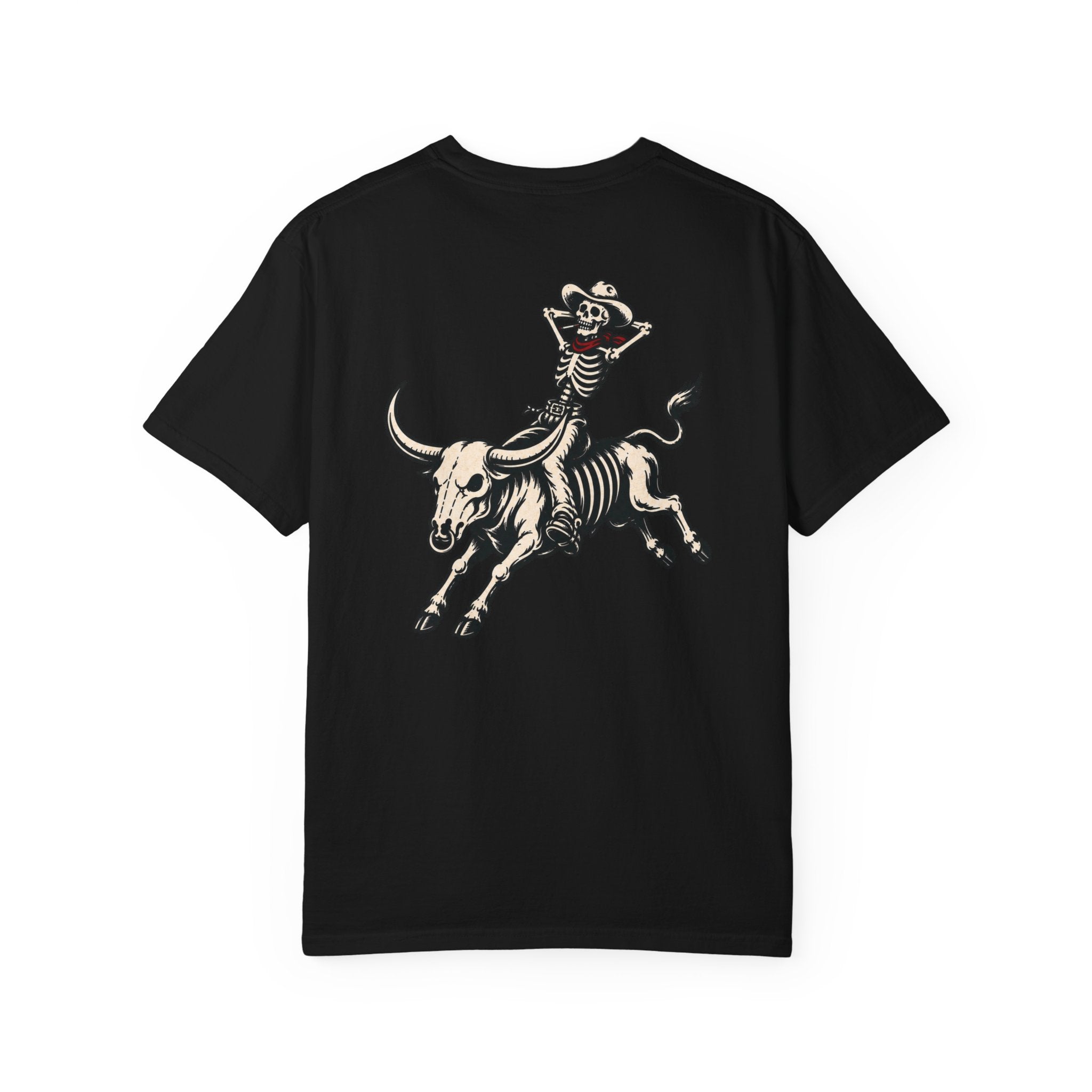 Hell Bent Skeleton Cowboy Tee