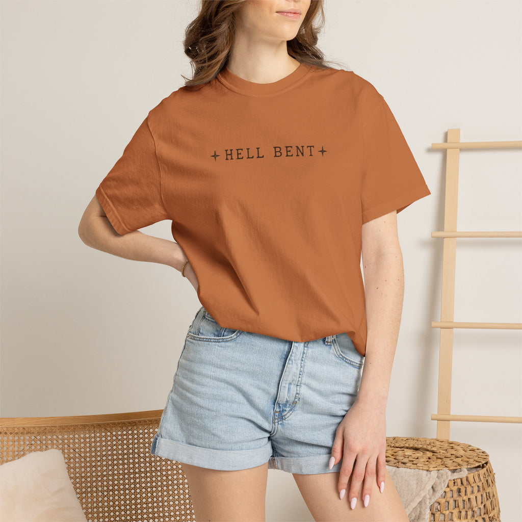 Hell Bent Skeleton Cowboy Tee
