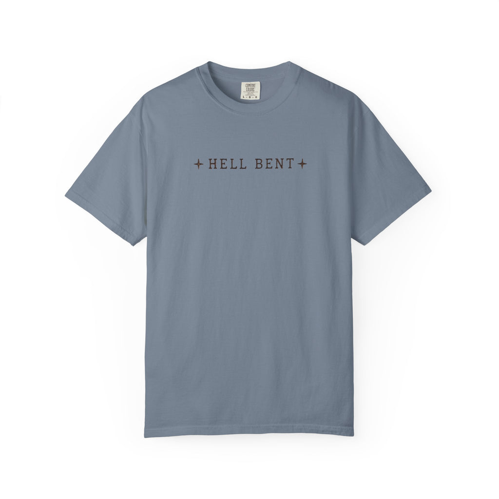 Hell Bent Skeleton Cowboy Tee