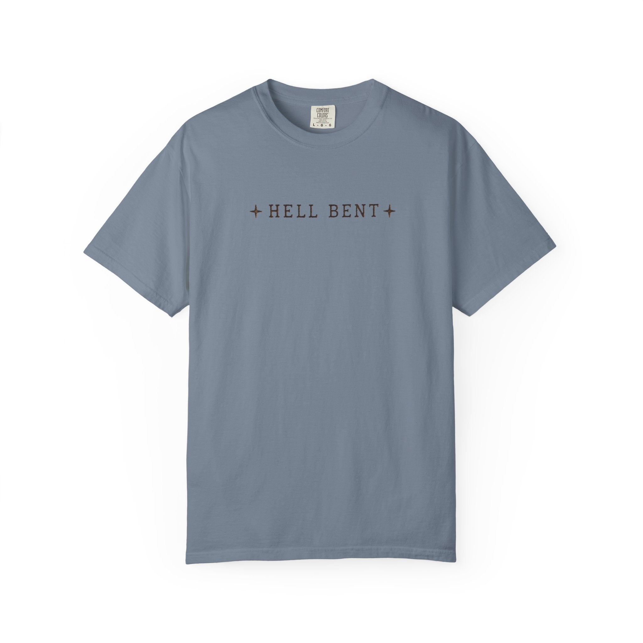 Hell Bent Skeleton Cowboy Tee