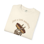 Gothic T-Shirt Hot Dog Cigarette Smoking Skeleton