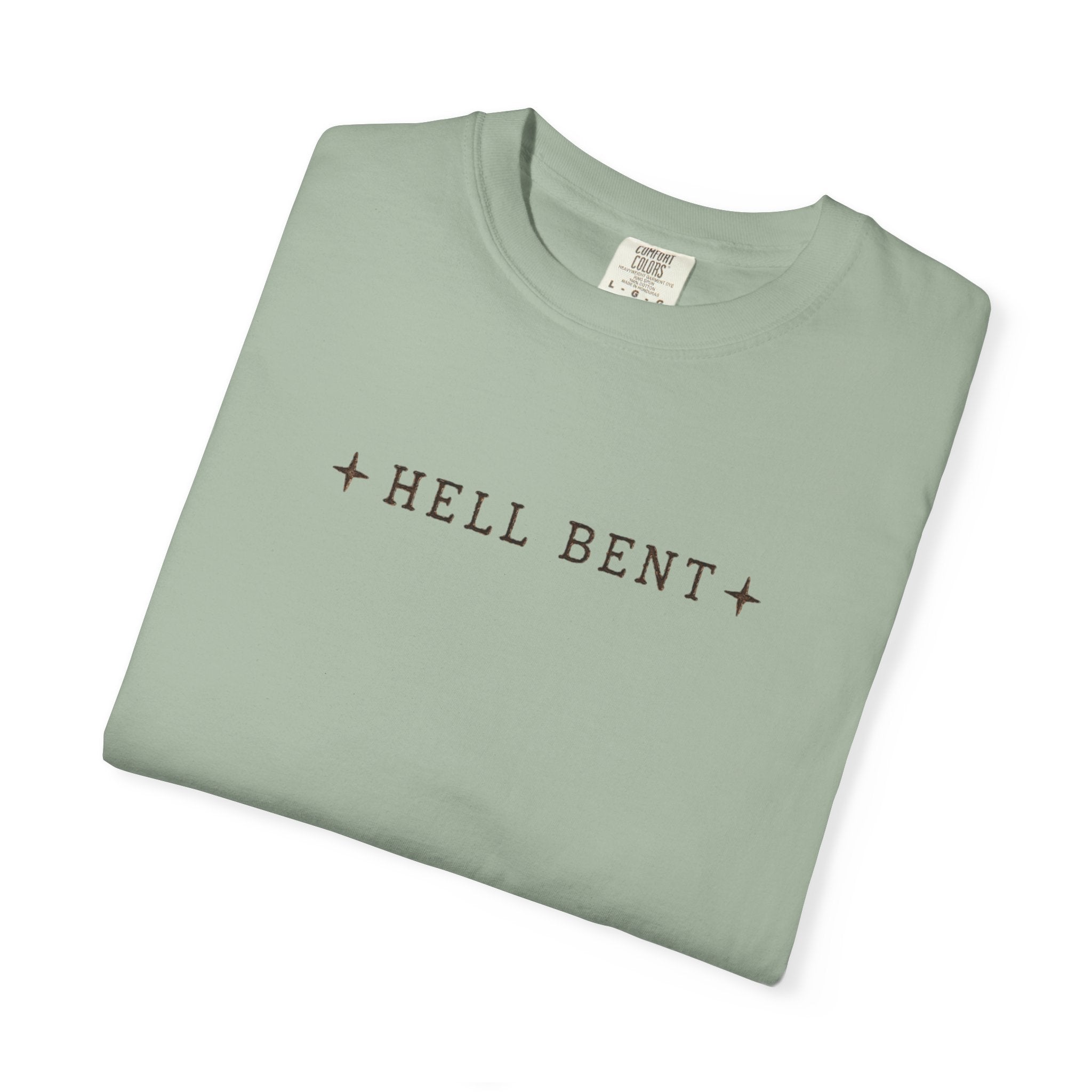 Hell Bent Skeleton Cowboy Tee