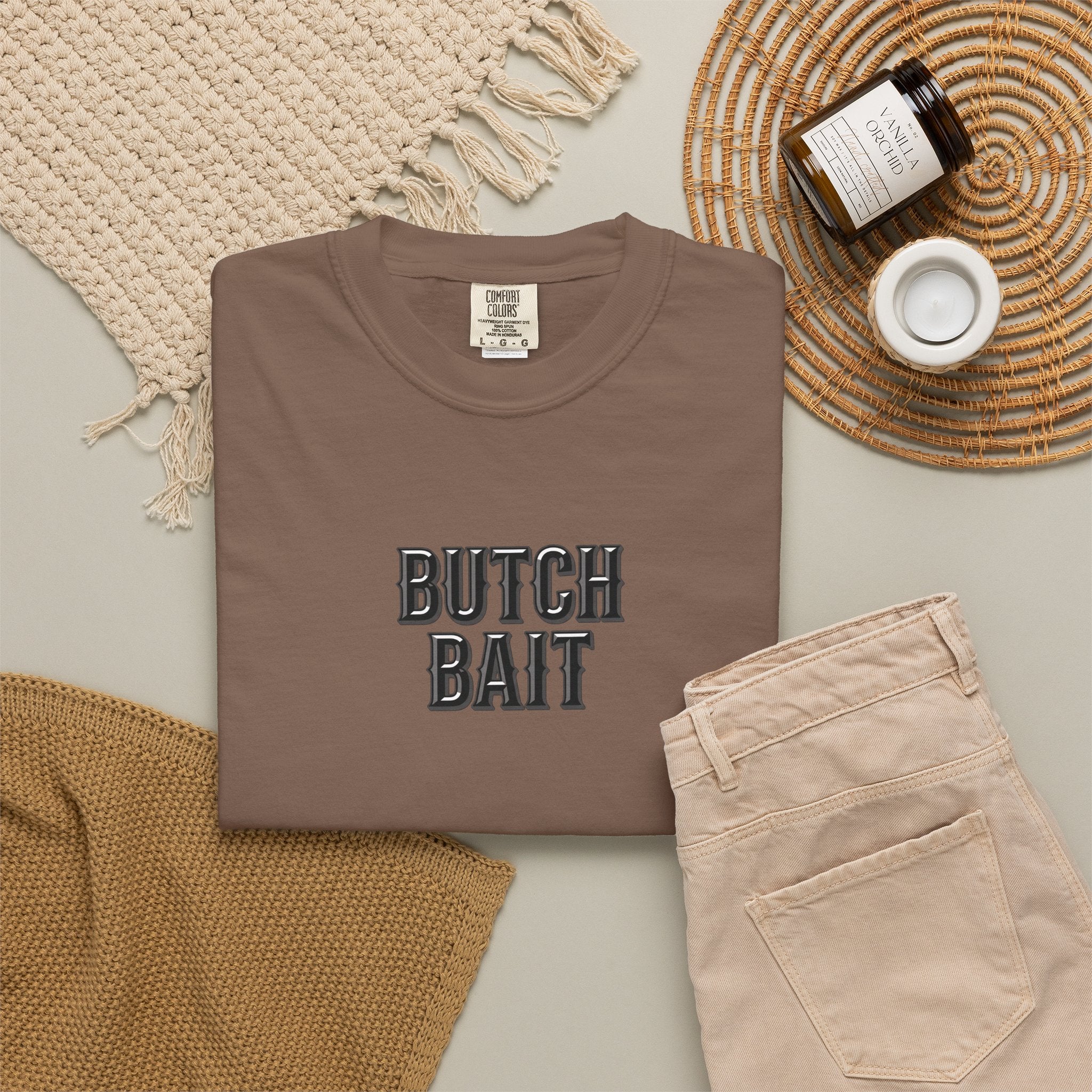 Butch Bait T-Shirt  | lesbian pride sapphic tattoo flash