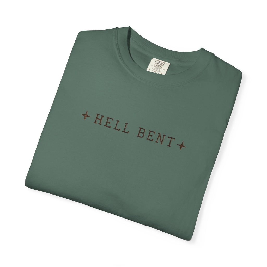 Hell Bent Skeleton Cowboy Tee