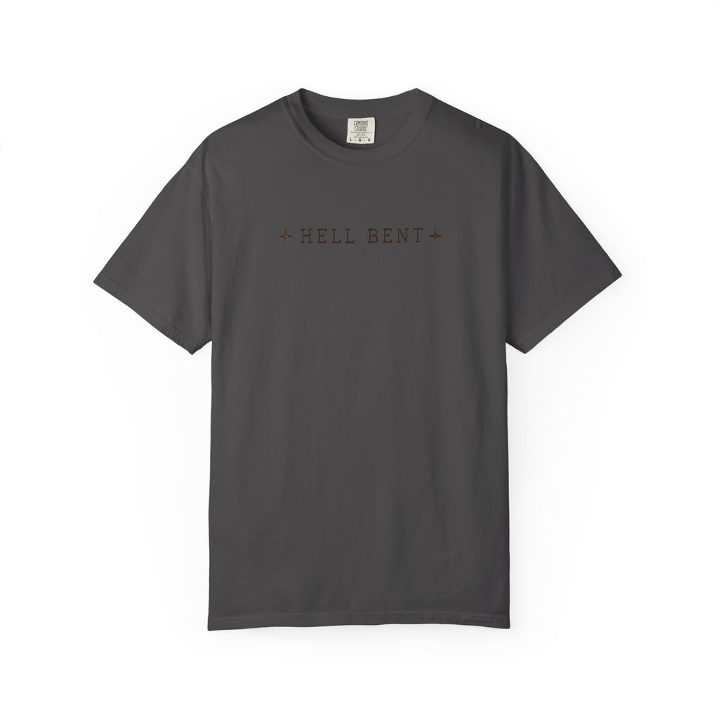 Hell Bent Skeleton Cowboy Tee