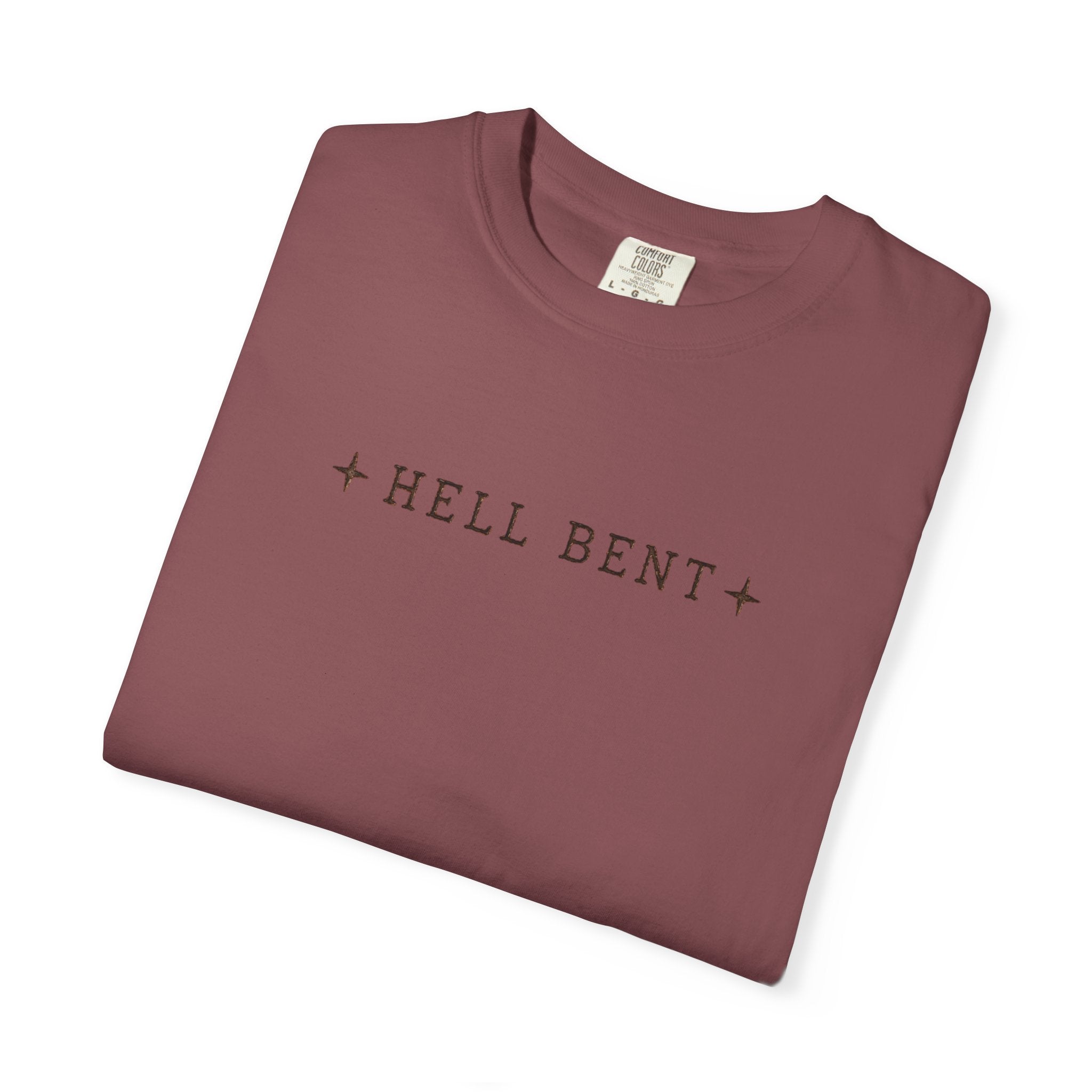 Hell Bent Skeleton Cowboy Tee