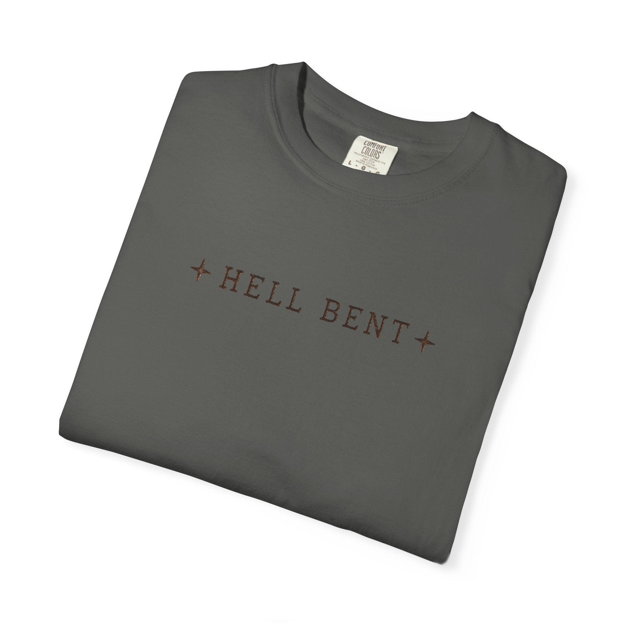 Hell Bent Skeleton Cowboy Tee