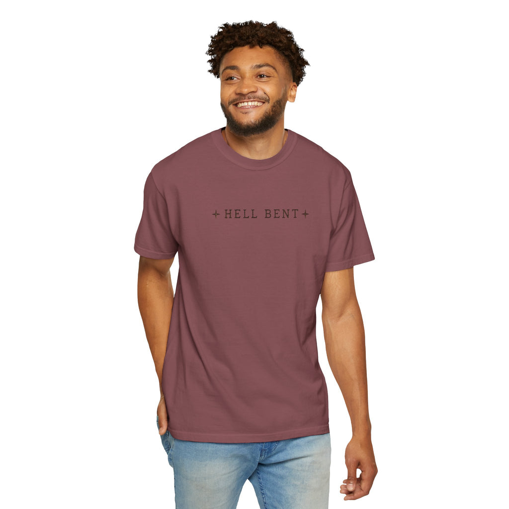 Hell Bent Skeleton Cowboy Tee