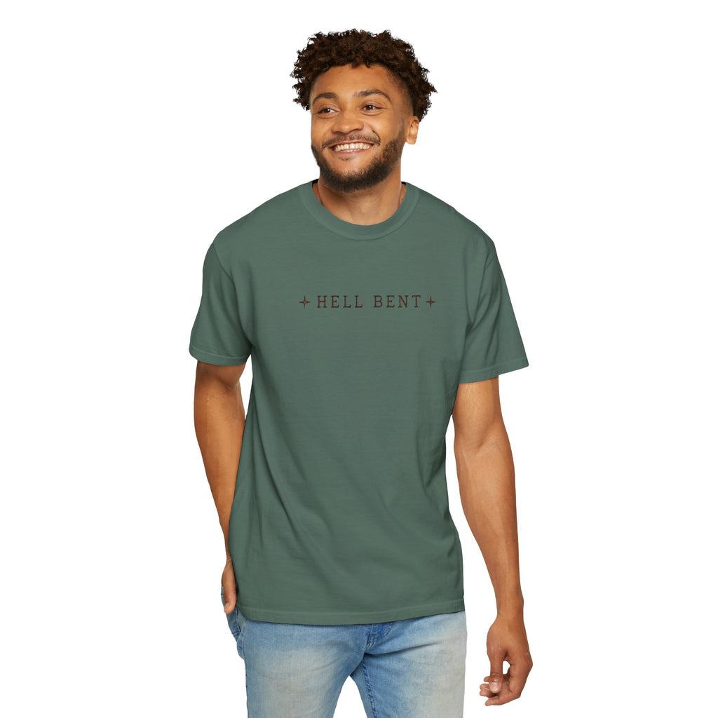 Hell Bent Skeleton Cowboy Tee