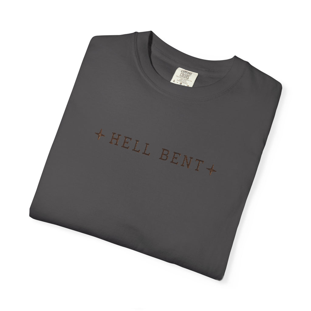 Hell Bent Skeleton Cowboy Tee
