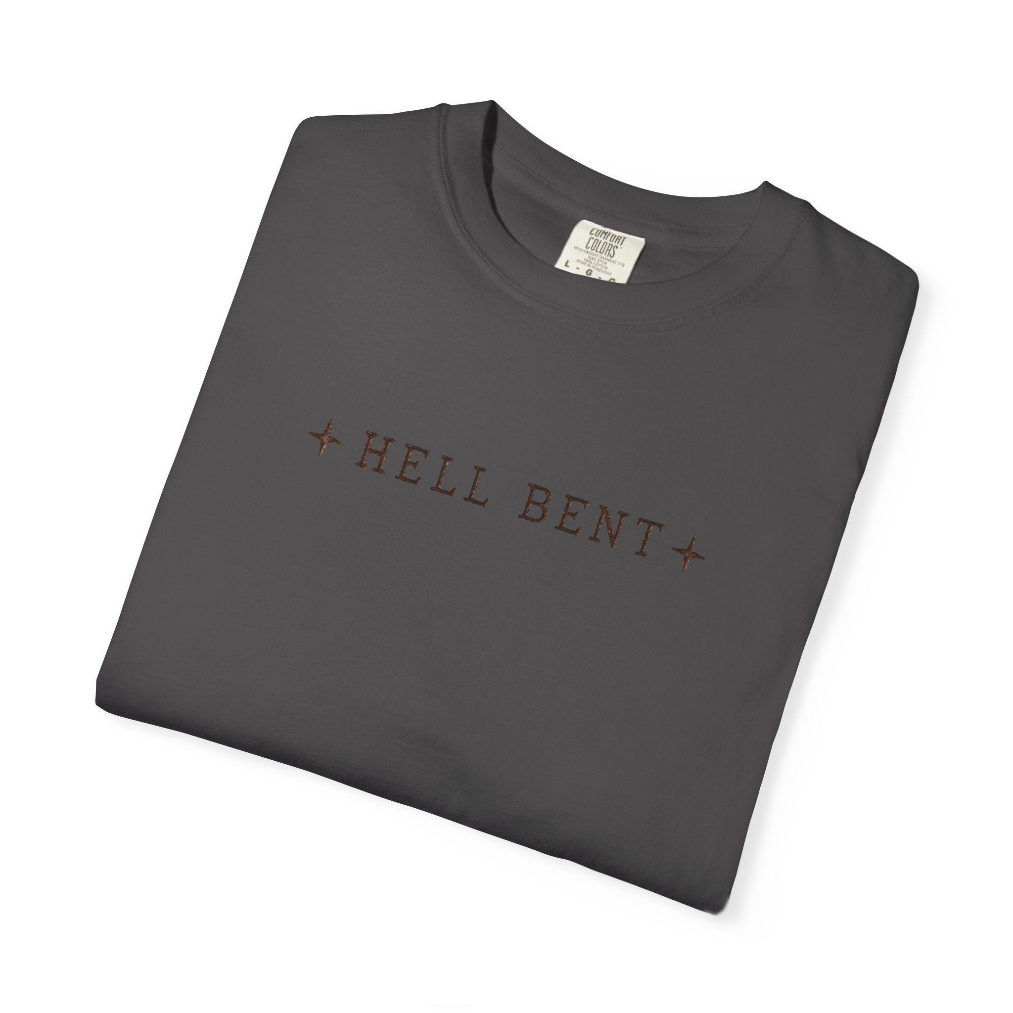 Hell Bent Skeleton Cowboy Tee