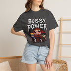 BUSSY POWER -- gothic pride tee shirt