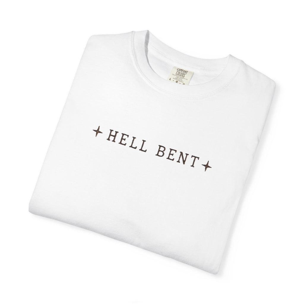 Hell Bent Skeleton Cowboy Tee